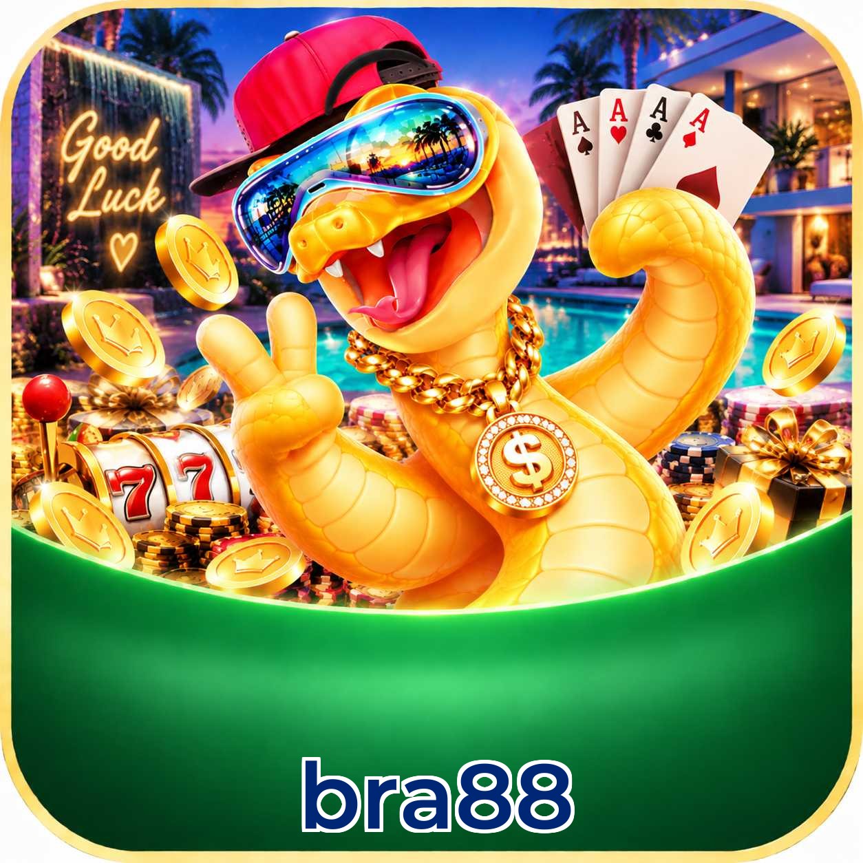 Catálogo de slots da bra88 com RTP médio de 96,52%